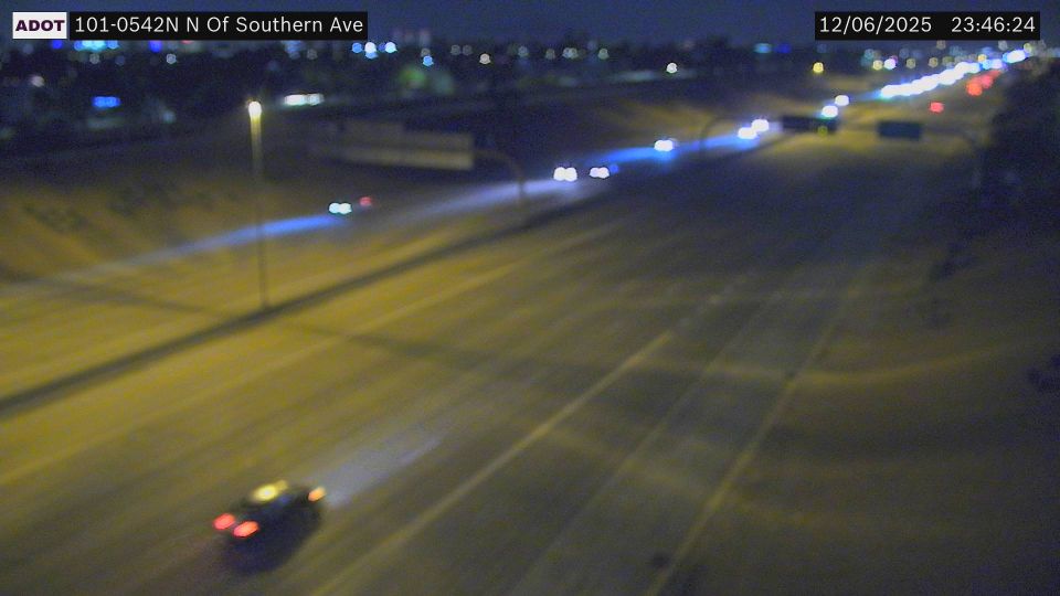 Tempe › North: L-101 NB 54.23 @N of Southern