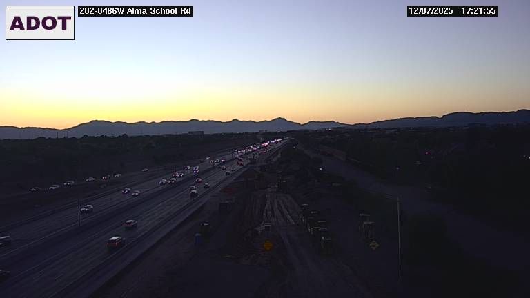 Chandler: Carrizal › West: L-202 WB 48.66 @Alma School