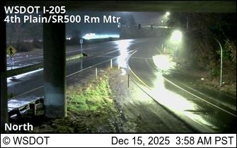 Vancouver: I-205 at MP 31.1: SR 500 - 4th Plain Ramp Meter