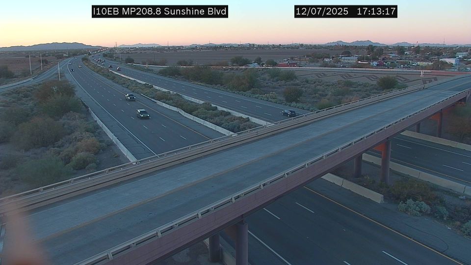 Eloy › East: I-10 EB 208.80 @Picacho Peak