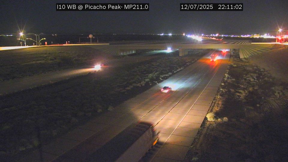Picacho › East: I-10 EB 211.00 - Peak