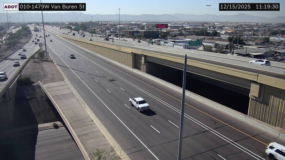 Phoenix: Central City › West: I-10 WB 147.91 @Van Buren