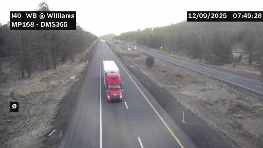 Williams › West: I-40 WB 168.00