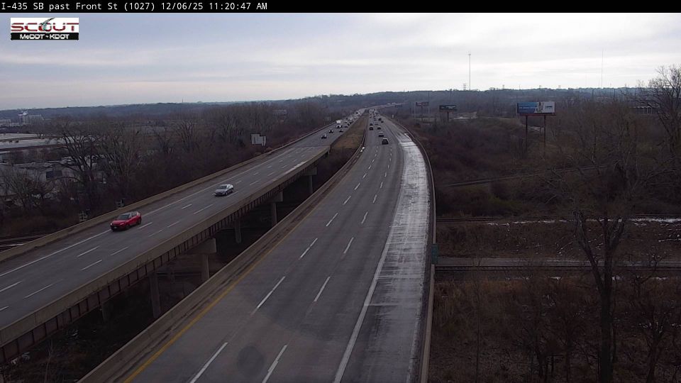Kansas City: I-435 S @ South of Front St