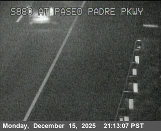 Fremont › South: TVB12 - I-880 : AT PASEO PADRE PKWY