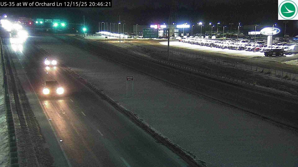 Alpha: US-35 at West of Orchard Ln