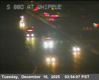 Union City › South: TVB16 - I-880 : AT WHIPPLE RD