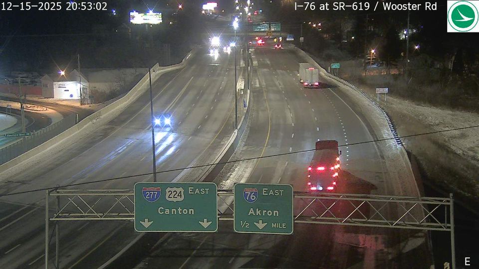 Barberton: I-76 at SR-619 - Wooster Rd