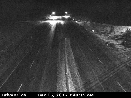 Area J › North: Highway 5 at Exit 366 Logan Lake/Lac le Jeune Road, looking northbound along Highway 5