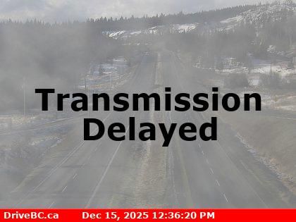 Area J › South: Highway 5 at Exit 366 Logan Lake/Lac le Jeune Road, looking southbound along Highway 5