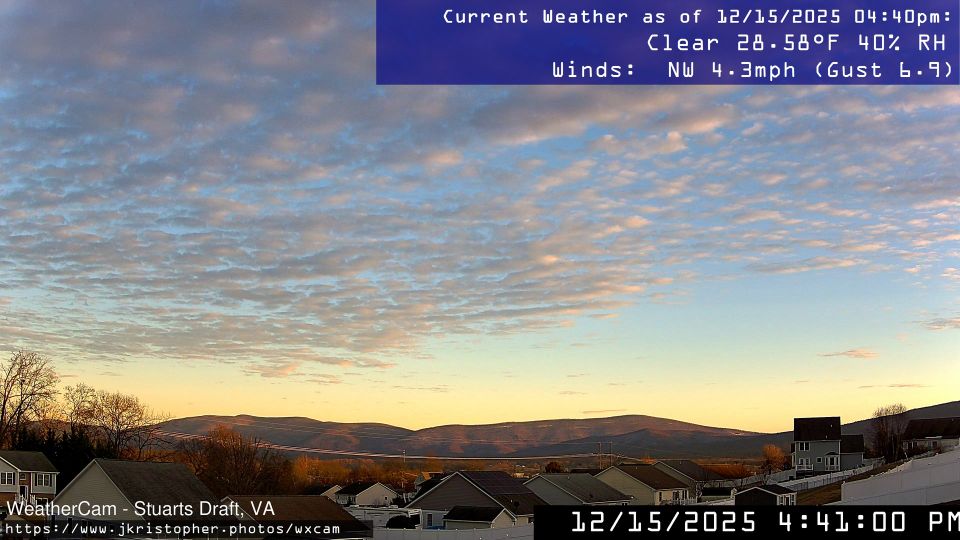 Staunton › South: Stuarts Draft - Blue Ridge Mountains