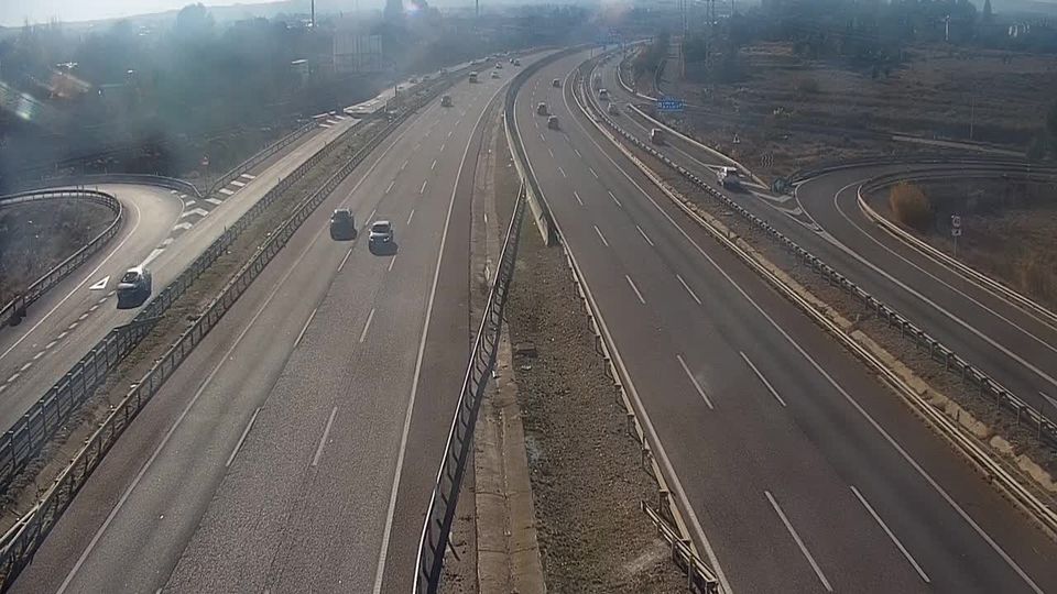 Zaragoza: Z-40 - A-68 - Autovía del Ebro - A-2 - Autovía del Nordeste