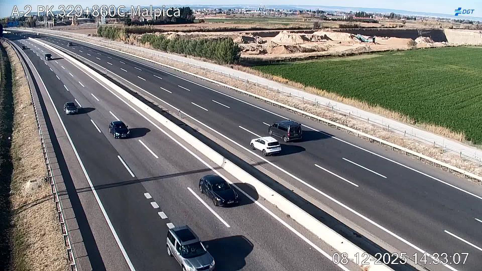 Zaragoza: Polígono Malpica - A-2 - Autovía del Nordeste