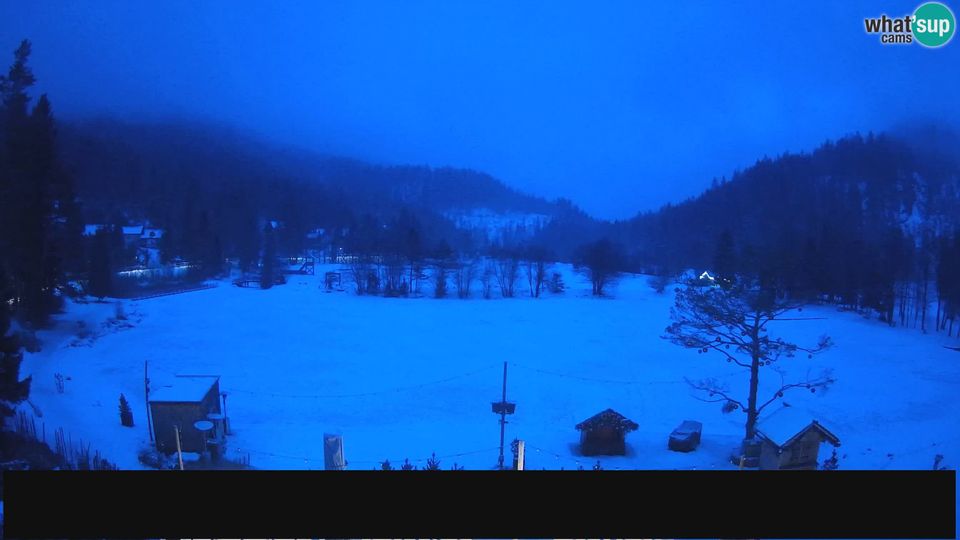Kranjska Gora: Webcam live Lake Jasna - Slovenia