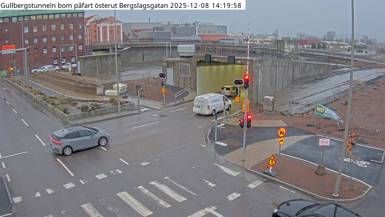 Stampen › North-west: Gullbergstunneln Bom Påfart Ö