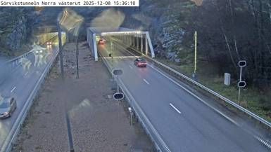 Kurverod › South-west: Sörvikstunneln Norra