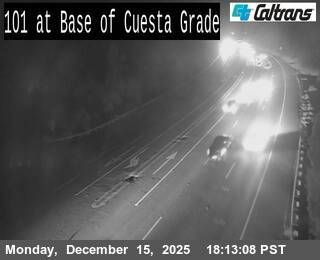 San Luis Obispo › North: US-101 : Bottom of Cuesta Grade