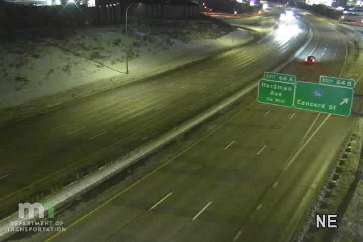 South St. Paul: I-494: I-494 EB W of Concord St