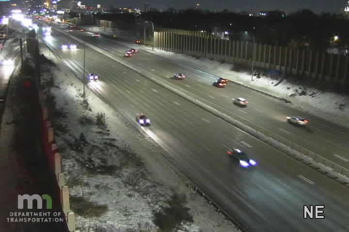Minneapolis: Central: I-35W: I-35W SB @ 35th St