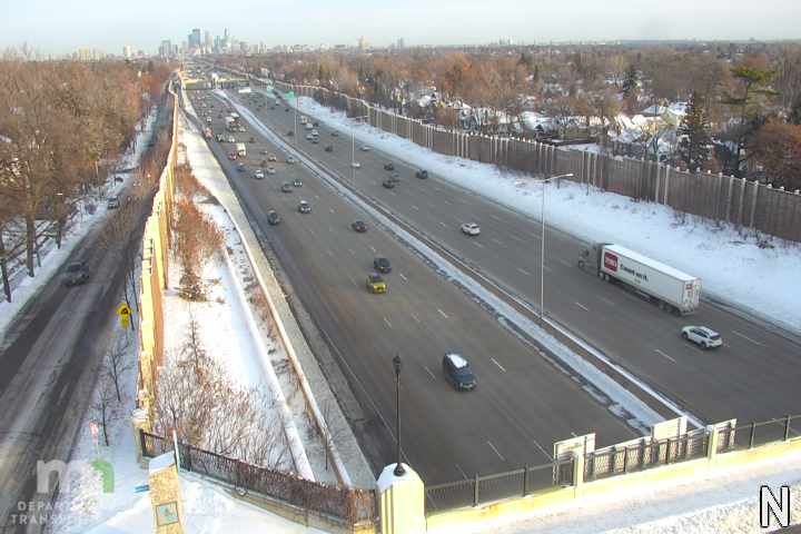 Minneapolis: Field: I-35W: I-35W SB @ 50th St