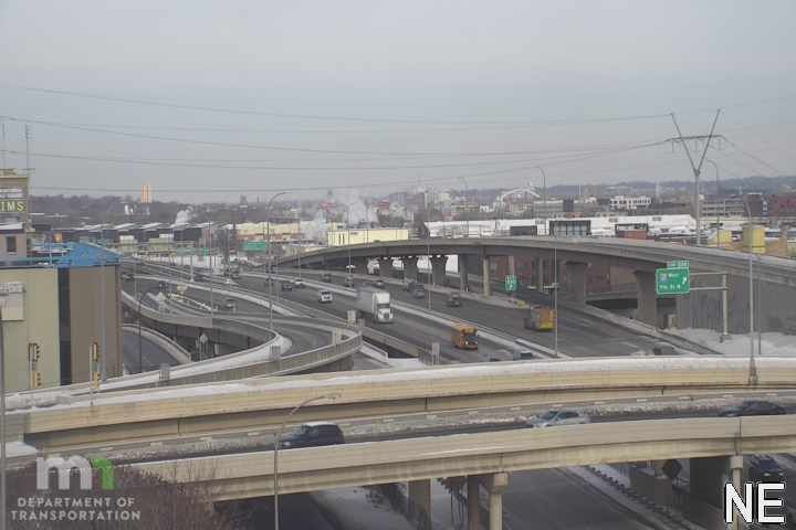 Minneapolis: Loring Park: I-394: I-394 EB @ I-94 SB