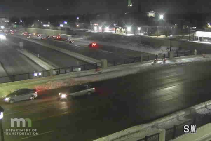 Minneapolis: Stevens Square - Loring Heights: I-35W: I-35W NB @ Franklin Ave WB