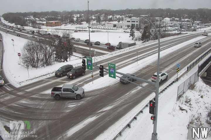 New Brighton: I-694: I-694 EB @ Silver Lake Rd NB