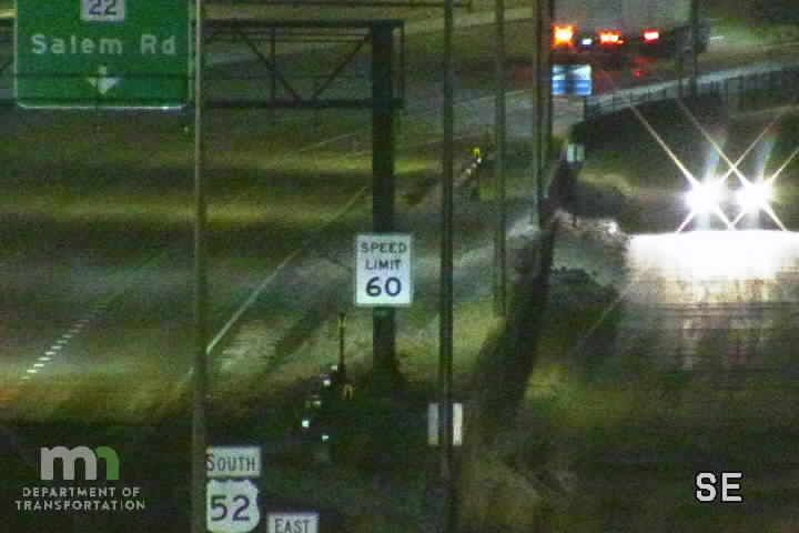 Rochester: US 52: T.H.52 SB @ 6th St SW (MP 55)