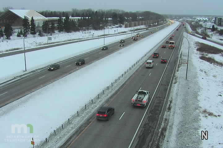 Oakdale: I-694: I-694 NB @ Co Rd 14 (34th St)