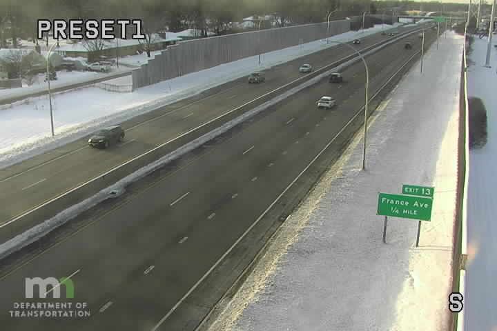 Brooklyn Center: MN 100: T.H.100 SB N of France Ave