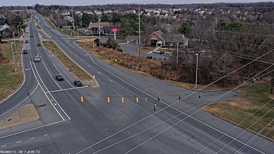 Pike Creek, Delaware: DE 7 @ DE 72