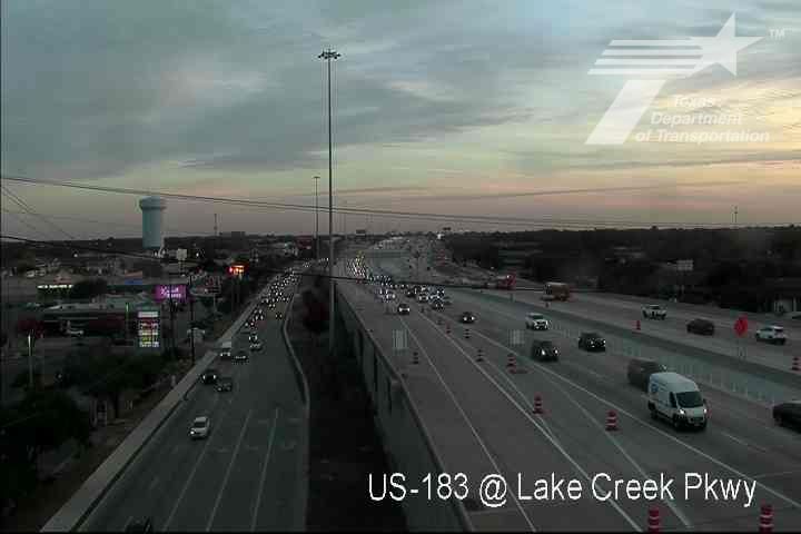 Austin › North: US-183 @ Lakecreek Pkwy