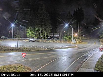 Area E › East: Highway 3A and Highway 31 at Busk Road near the Balfour ferry terminal, looking at ferry parking lot