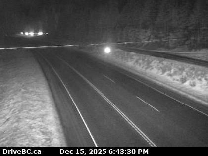 Area D › South: Highway 97 north of Williams Lake near the turn off to the Bull Mountain ski area, looking south