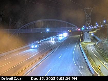 Squamish: Northridge › North: Highway 99 at Valley Drive in Squamish, looking north