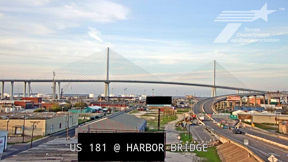 Corpus Christi: Downtown › South: US181 @ IH37-Harbor Bridge
