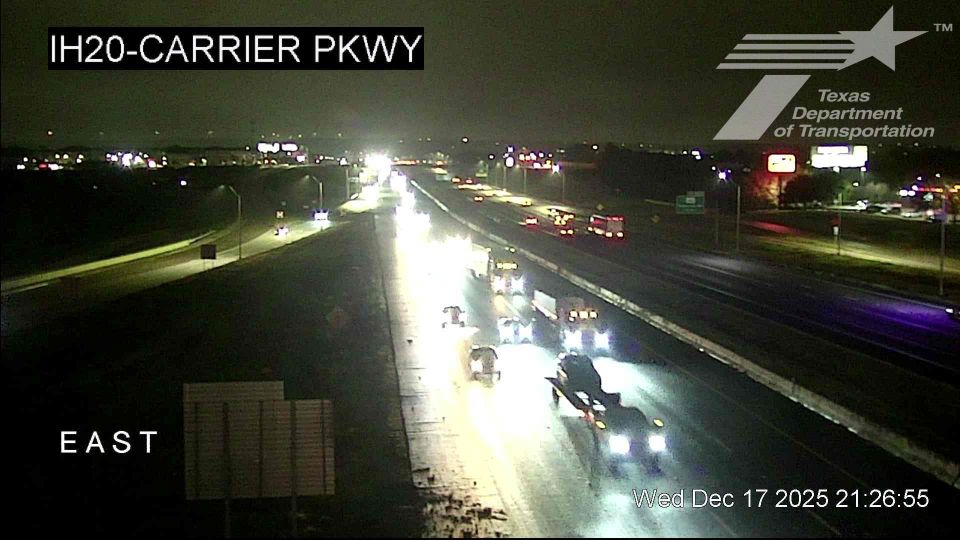 Grand Prairie › East: IH20 @ Carrier Pkwy