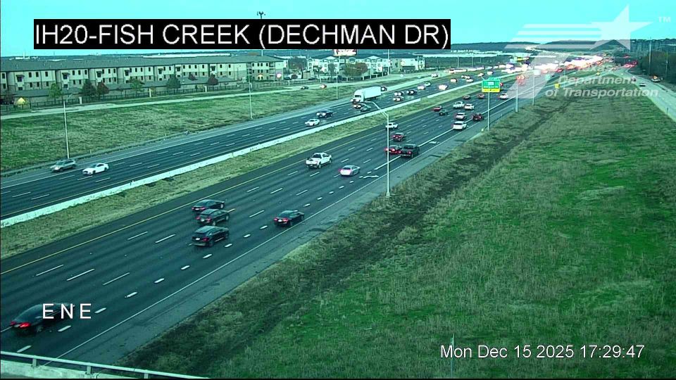 Grand Prairie › East: IH20 @ Fish Creek