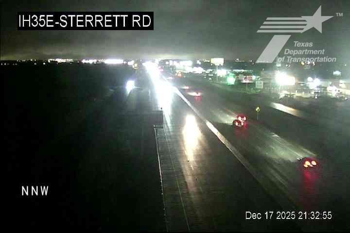Waxahachie › North: IH35E @ Sterrett Rd
