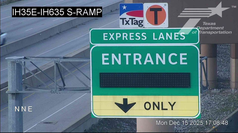 Dallas › North: IH35E @ IH635 S-Ramp