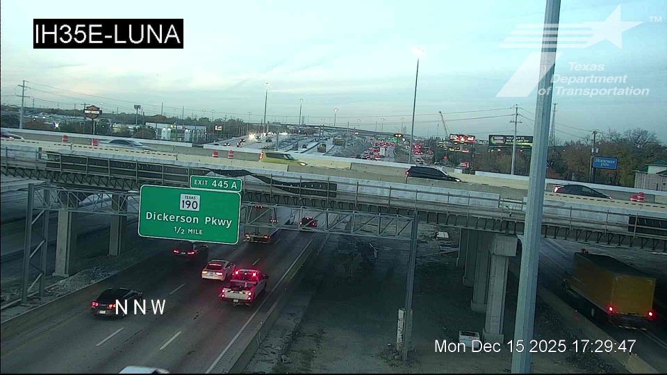 Carrollton › North: IH35E @ Luna