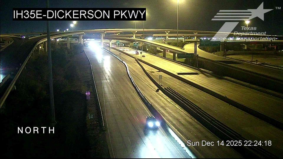 Carrollton › North: IH35E @ Dickerson Pkwy