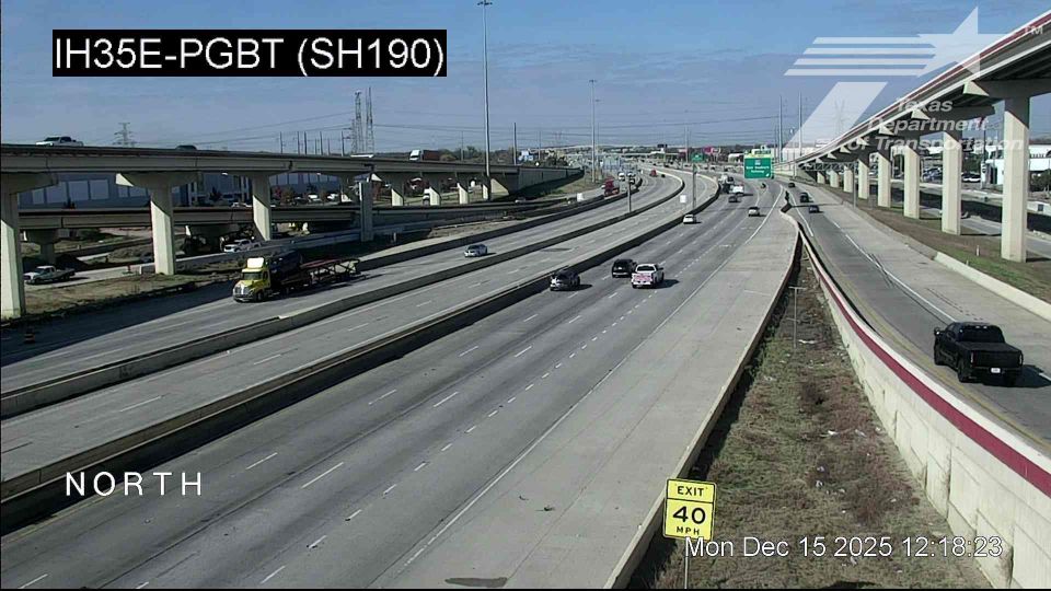 Carrollton › North: IH35E @ PGBT (SH190)