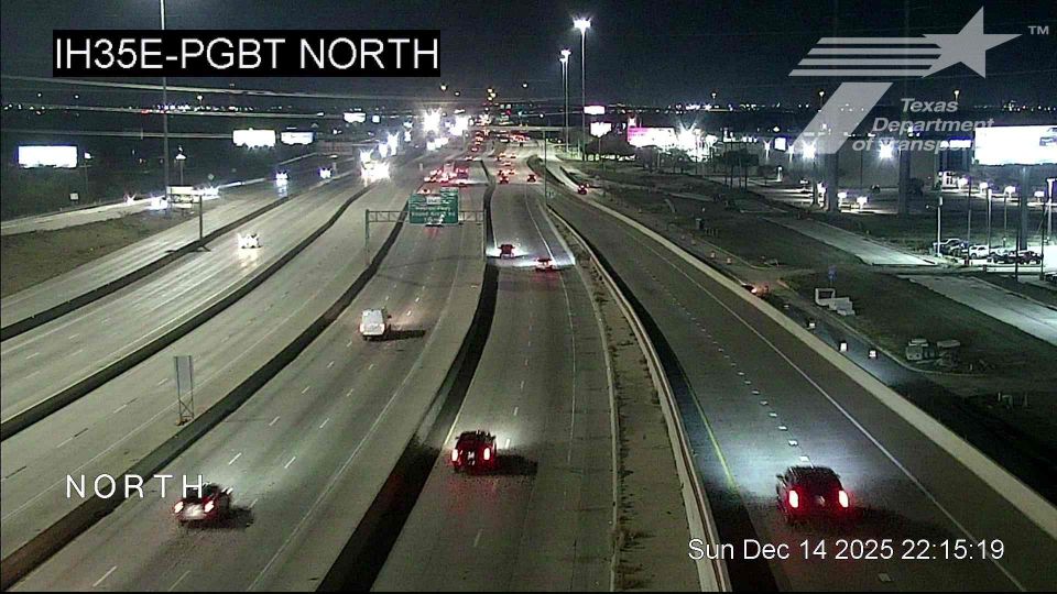 Carrollton › North: IH35E @ PGBT North