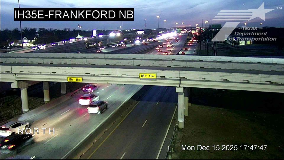 Carrollton › North: IH35E @ Frankford NB