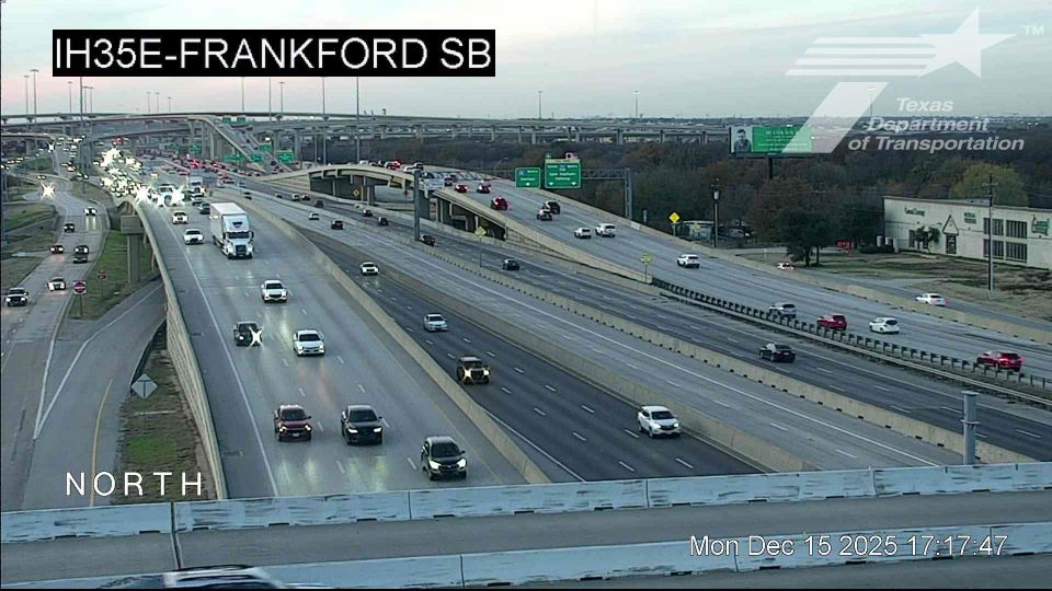 Carrollton › North: IH35E @ Frankford SB