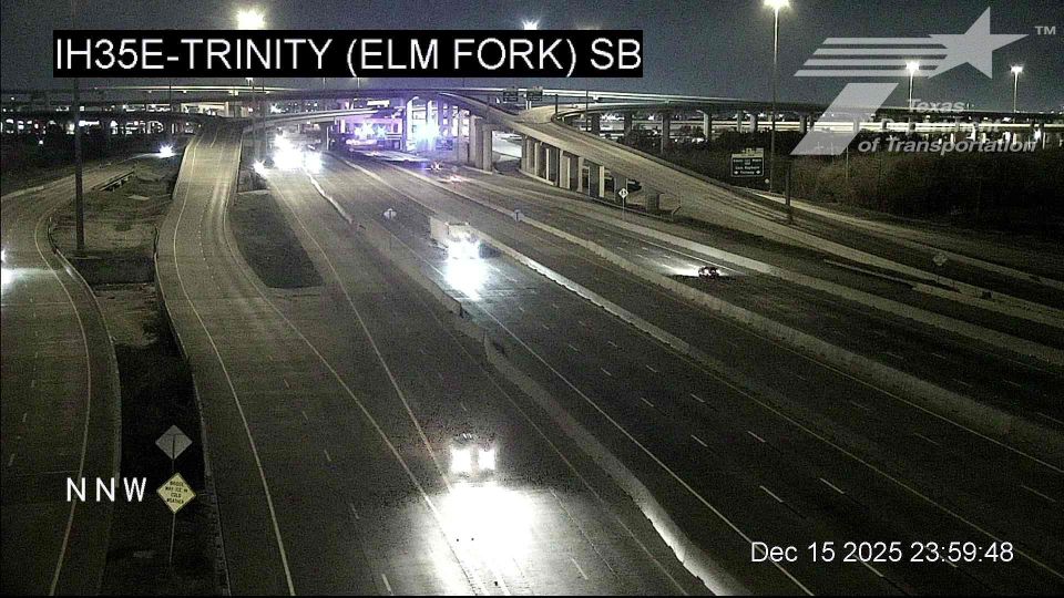 Lewisville › North: IH35E @ Trinity (Elm Fork) SB