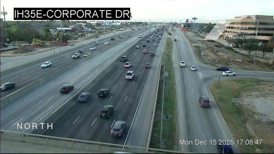 Lewisville › North: IH35E @ Corporate Dr