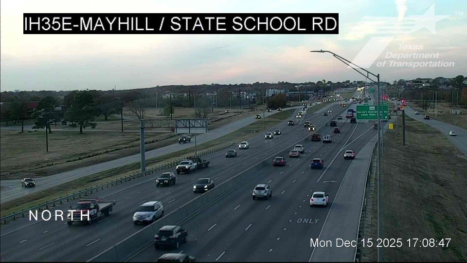 Denton › North: IH35E @ Mayhill-State School Rd