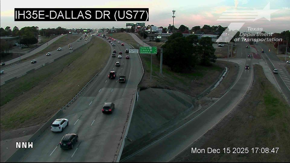 Denton › North: IH35E @ Dallas Dr (US77)